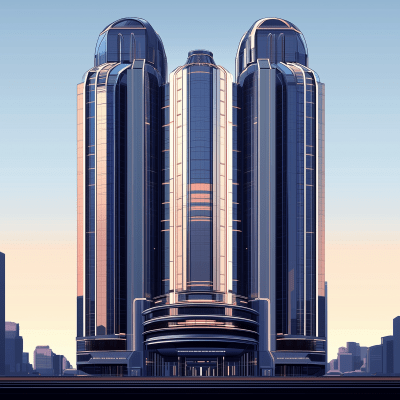 Futuristic Building Design