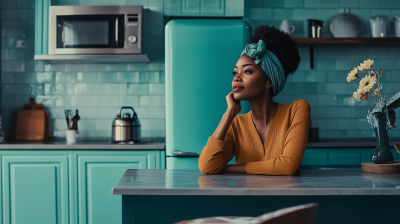 Stylish Model in Contemporary Kitchen