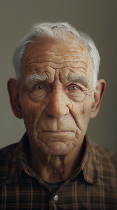 Elderly Man in 4K