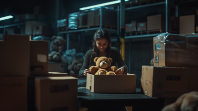 Bear Warehouse Scene