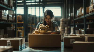 Packing Happiness in a Teddy Bear Factory