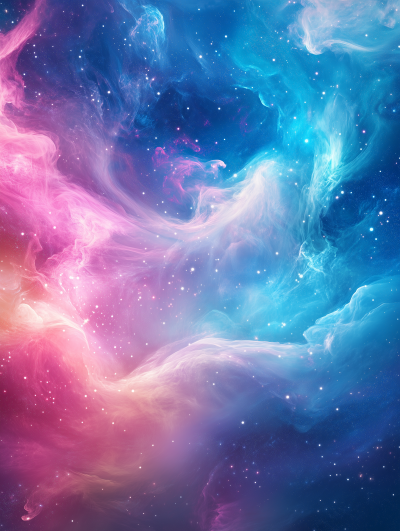 Galactic Color Swirls