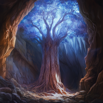 Enchanted Underground Tree