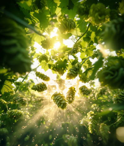 Explosion of Humulus Lupulus