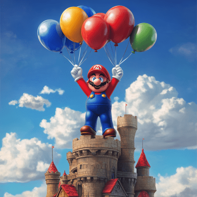 Super Mario Brothers Castle Adventure