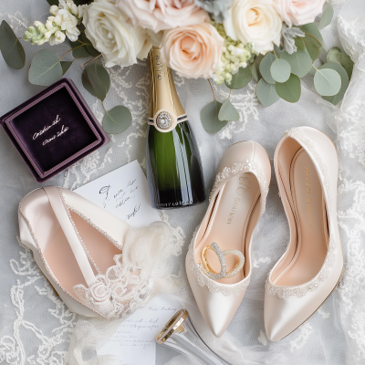 Elegant Wedding Flatlay