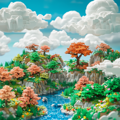 Lego Environment Landscape