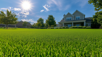 Well Maintained Lawn