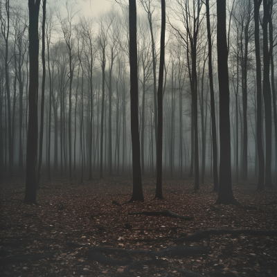 Mysterious Dark Forest