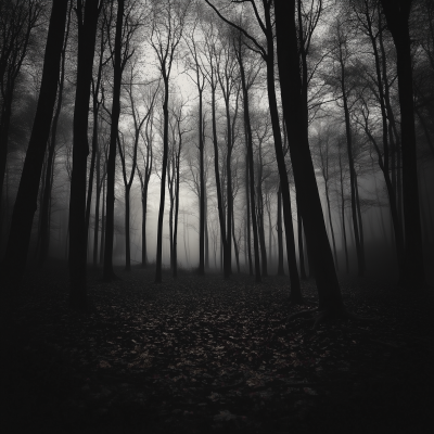 Mysterious Dark Forest