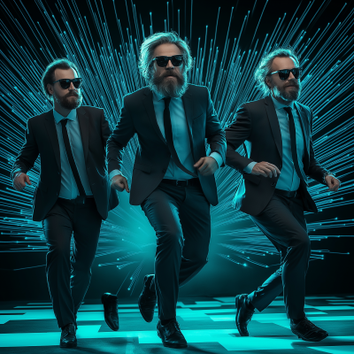 Disco Night at the Cybersecurity Office