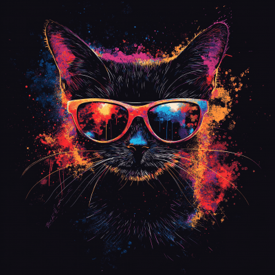 Cyberpunk Cat