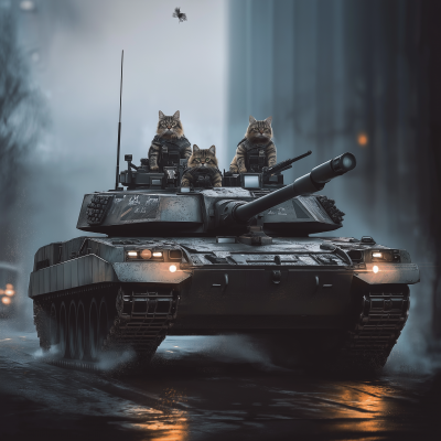 Cats in a Tank