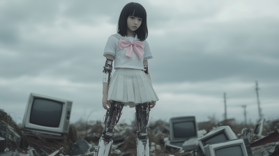 Robotic Schoolgirl