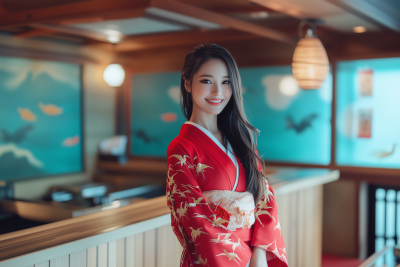 Japanese Kimono Beauty