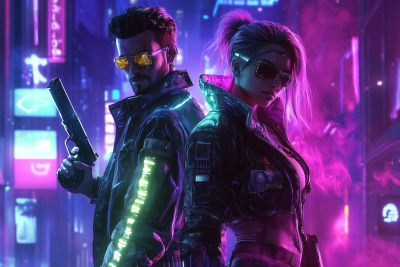 Cyberpunk Characters