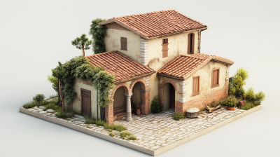 Ancient Roman Half-Built House