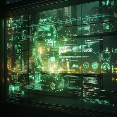 Cybernetic Window Glass