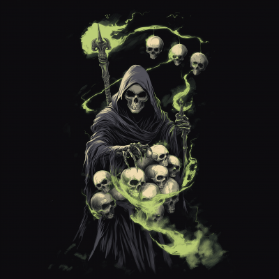 Grim Reaper Illustration