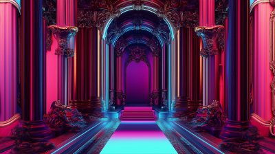 Futuristic Baroque Stage