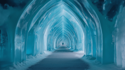 Ice Castle Hallway