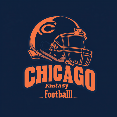 Minimalistic Team Logo for Chicago Fantasy Football Team