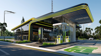 Futuristic Gas Station