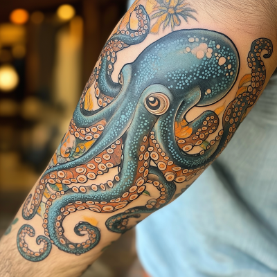 Octopus Tattoo Design