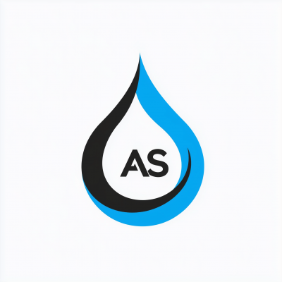 Simple Raindrop Logo