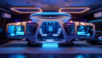 Futuristic Autonomous Living Space