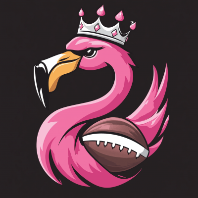 Girly Fantasy Football Logo