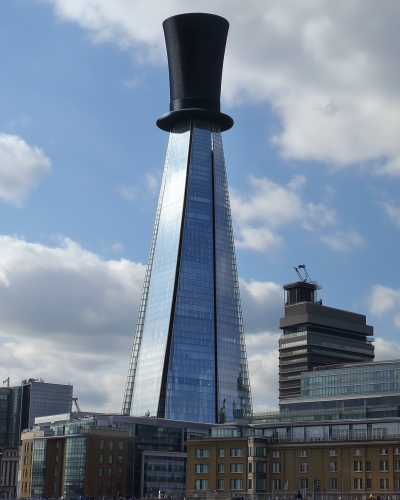 The Shard in a Top Hat