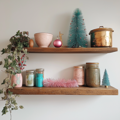 Wooden Shelf View