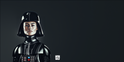 Darth Vader with Female Face