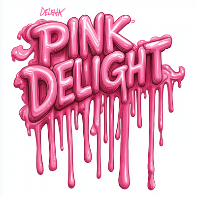 Pink Delight Illustration