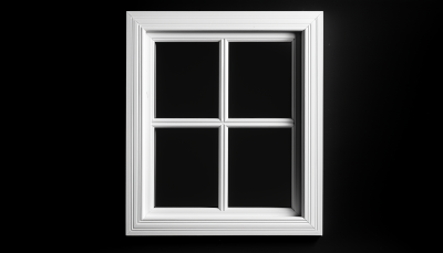 White Window Frame