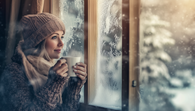 Winter Coffee Moment