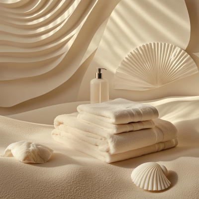 Serene Towel Arrangement