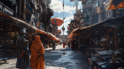 Sci-fi Orientalist Market