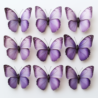 Purple Butterflies