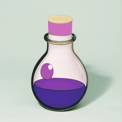 Colorful Chemistry Flask