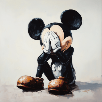 Sad Mickey Mouse