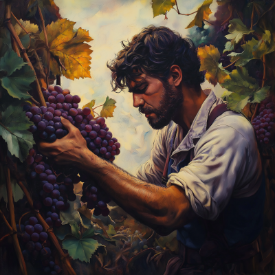 Harvesting Grapes