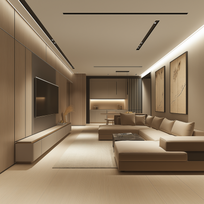 Urban Living Room Design