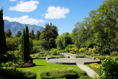 Garden View from Above