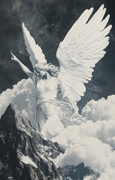 Winged Goddess Soaring