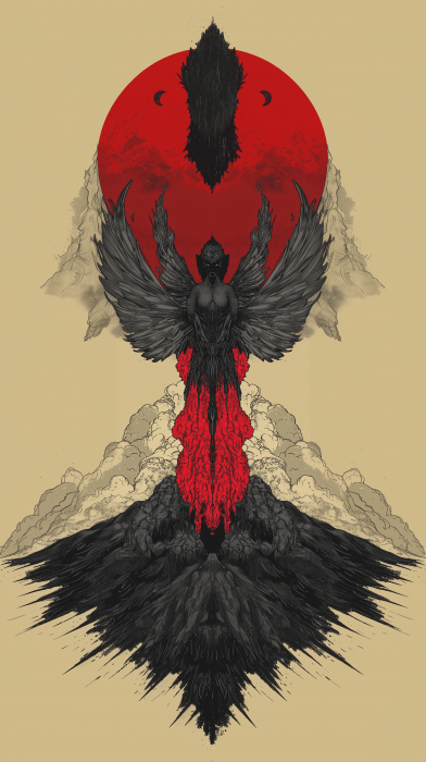 Winged Goddess Eruption