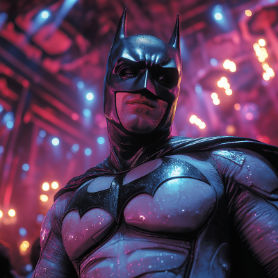 Batman at the Night Club