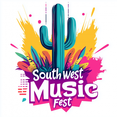 Colorful Southwest Music Fest Logo