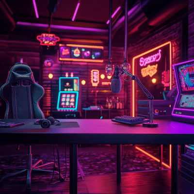 Vibrant Podcast Studio